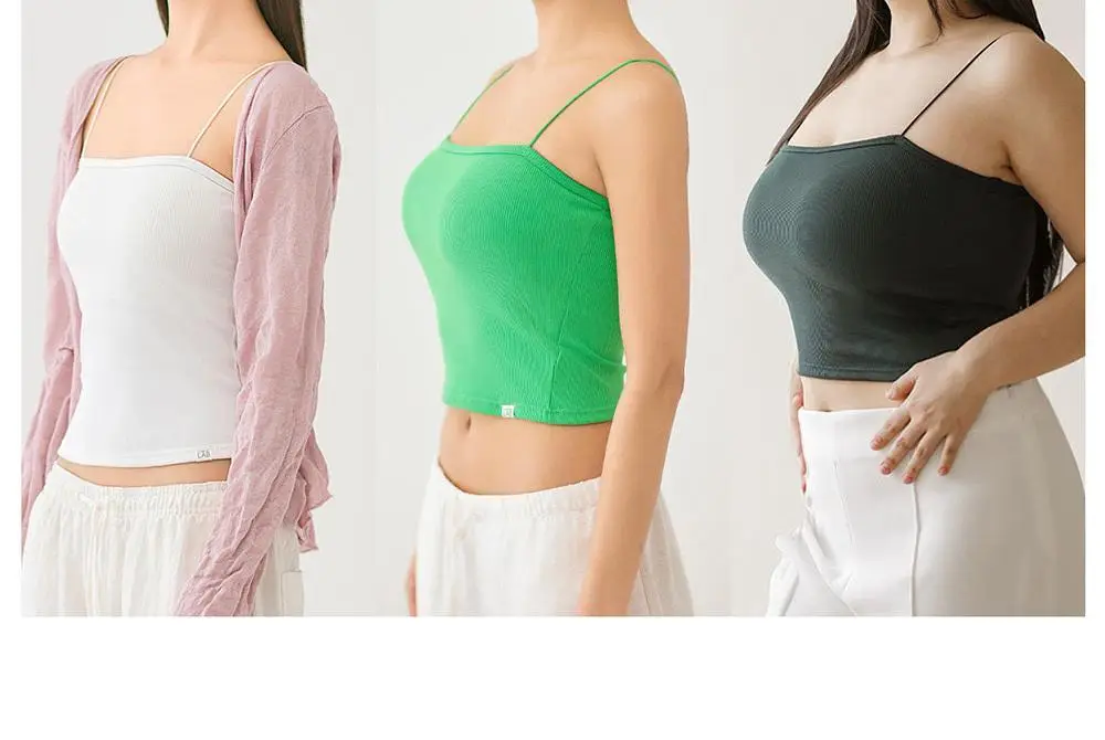 [컴포트랩] 에르고핏 골지 튜브탑 일반기장 6colors / 8Size 상세페이지 5